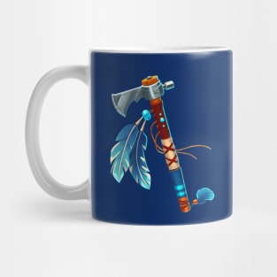 Blue tomahawk Mug